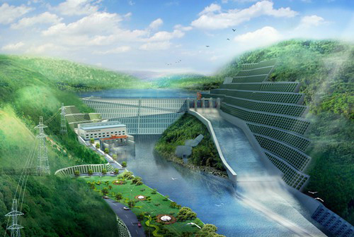 新都老挝南塔河1号水电站项目